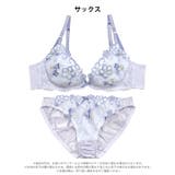 スウィートシャイニーフルールブラジャー&フルバックショーツ［大人気］ | Dazzy | 詳細画像9 