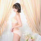 【ノンワイヤー】メルティリボンブーケブラジャー&フルバックショーツ | Dazzy | 詳細画像5
