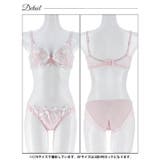 【EFサイズ】グラジオラスflowerレース脇高ブラジャー&フルバックショーツ | Dazzy | 詳細画像12 