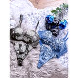 【三上悠亜着用】エレガントダークローズ脇高ブラジャー&バック透けTバックショーツ | Dazzy | 詳細画像11