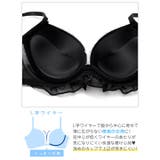 【3点セット】シャイニーフリルシフォン脇高ブラジャー&フルバック&Tバックショー… | Dazzy | 詳細画像13