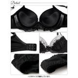 【3点セット】シャイニーフリルシフォン脇高ブラジャー&フルバック&Tバックショー… | Dazzy | 詳細画像16