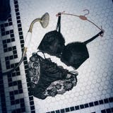 【3点セット】グラマラスレーシィブルーム脇高ブラジャー&バック透けフルバック&T… | Dazzy | 詳細画像10 
