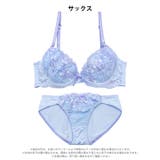 クラッシーフルールレース脇高ブラジャー&フルバックショーツ | Dazzy | 詳細画像8