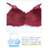 【三上悠亜着用】【3点セット】フラワーレースリボンコードブラジャー&バック透けフ… | Dazzy | 詳細画像17