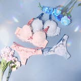 ガーリーメローフリルブラジャー&Tバックショーツ | Dazzy | 詳細画像9 