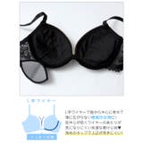 スパイシーレースファスナーブラジャー&バック透けフルバックショーツ | Dazzy | 詳細画像14 