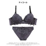 スウィートレースアップ脇高ブラジャー&フルバックショーツ | Dazzy | 詳細画像10