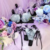 【三上悠亜着用】グラマラスフラワー脇高ブラジャー&サイド紐Tバックショーツ | Dazzy | 詳細画像10
