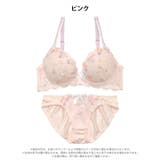 パステルキュートフルールブラジャー&フルバックショーツ | Dazzy | 詳細画像9