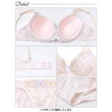 シフォンフリルフラワーブラジャー&フルバックショーツ | Dazzy | 詳細画像14