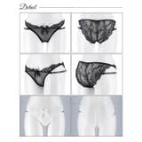 ジュエルリボンレースバック透けフルバックショーツ単品 | Dazzy | 詳細画像7 