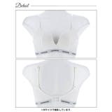 【ノンワイヤー】バストメイクスポーティロゴブラジャー単品 | Dazzy | 詳細画像6 
