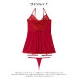 レースアップガーターベビードール | Dazzy | 詳細画像9 