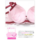 スウィートブロッサム脇高ブラジャー&フルバックショーツ | Dazzy | 詳細画像10 