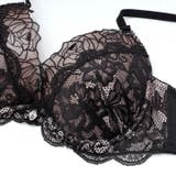【3点セット】クラシカルローズレース脇高ブラジャー&フルバック&Tバックショーツ | Dazzy | 詳細画像12