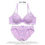 スウィートフラワーレースブラジャー&フルバックショーツ | Dazzy | 詳細画像10