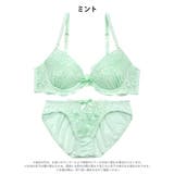 スウィートフラワーレースブラジャー&フルバックショーツ | Dazzy | 詳細画像9