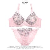 スウィートレディフラワーブラジャー&バック透けフルバックショーツ | Dazzy | 詳細画像9