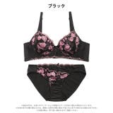 フェミニンブルーミングブラジャー&フルバックショーツ | Dazzy | 詳細画像9 