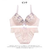 ミルキーチュールフラワーブラジャー&フルバックショーツ | Dazzy | 詳細画像10