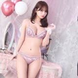 ガーリーキャットフリルブラジャー&フルバックショーツ | Dazzy | 詳細画像2