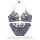 チャーミングボタニカルフラワーブラジャー&フルバックショーツ | Dazzy | 詳細画像8 