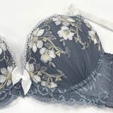チャーミングボタニカルフラワーブラジャー&フルバックショーツ | Dazzy | 詳細画像9 
