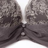 フラワーチュールボタン脇高ブラジャー&フルバックショーツ | Dazzy | 詳細画像10 