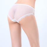 シースルーフラワースピンドルフルバックショーツ単品 | Dazzy | 詳細画像4