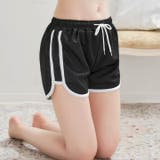 バイカラーラインショートパンツ単品 | Dazzy | 詳細画像2 