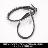 5cmヒール [選べるアンクルストラップ][2way]パールリボンラウンドトゥパ… | Dazzy | 詳細画像9 