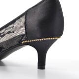 5cmヒール/シアーレースポインテッドトゥパンプス new | Dazzy | 詳細画像7 