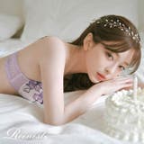 ブラジャー ショーツ フラワーエンブロイダリー | Dazzy | 詳細画像4