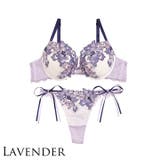 ブラジャー ショーツ フラワーエンブロイダリー | Dazzy | 詳細画像7