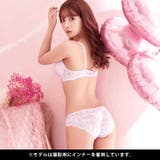 2wayパッド付パステルレースxヌーディーブラジャー&バック透けフルバックショー… | Dazzy | 詳細画像7