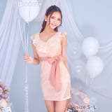 キャバ ドレス フリル | Dazzy | 詳細画像1 