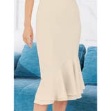 キャバ ドレス フロントフリル | Dazzy | 詳細画像8 