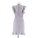 キャバ ドレス フラワーシアー | Dazzy | 詳細画像13 