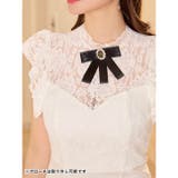 キャバ ドレス フラワーシアー | Dazzy | 詳細画像8 