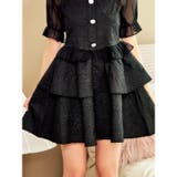 キャバ ドレス ジャガード | Dazzy | 詳細画像8 