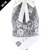 キャバ ドレスフラワーレースウエストリボン襟付きタイトミニドレス ドレス | Dazzy | 詳細画像15 