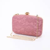 クラッチバッグブルーミングレースクラッチバッグ パーティ バッグ | Dazzy | 詳細画像7 