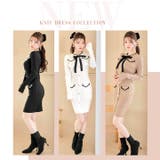 ワンピース フロントリボン ビジューボタン | Dazzy | 詳細画像13 