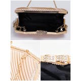 ショルダーバッグ レディースサテンプリーツ アシンメトリー | Dazzy | 詳細画像10 