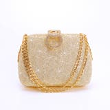 デイジーストア クラッチバッグ 結婚式グリッターサークルビジューチェーンハンドバ… | Dazzy | 詳細画像5 