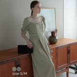 結婚式 およばれ ドレスリボンベルト付 | Dazzy | 詳細画像5 