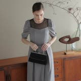 結婚式 およばれ ドレスリボンベルト付 | Dazzy | 詳細画像9 