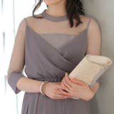 ドレス 結婚式 パーティードレスカッシュクール デザインドレス | Dazzy | 詳細画像5 