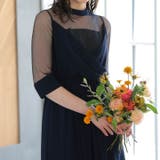 ドレス 結婚式 パーティードレスカッシュクール デザインドレス | Dazzy | 詳細画像9 